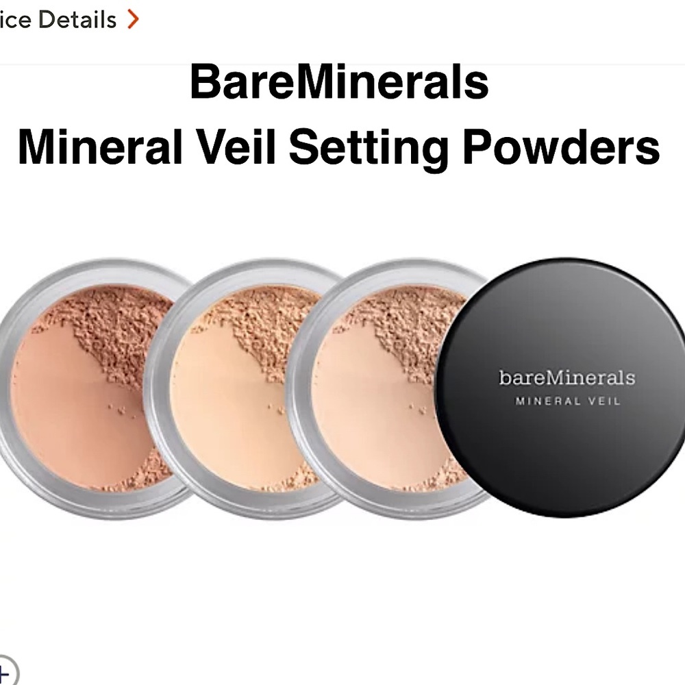 Bare Minerals Mineral Veil setting powders